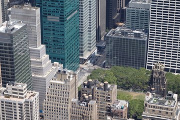 Fototapeta na wymiar Skyline von Manhattan, New York