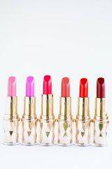 Obraz premium red tone of lipstick