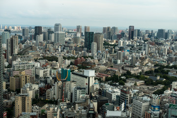 東京の街並　俯瞰風景