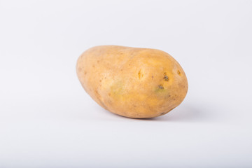 Potato isolated on a white background