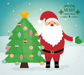 Merry christmas card design.