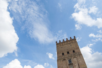 Fototapeta na wymiar Old tower. Lutsk High Castle, Ukraine