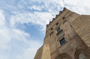 Old tower. Lutsk High Castle, Ukraine