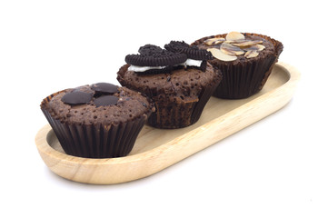 Chocolate Cupcake with Chocolate Sprinkles.