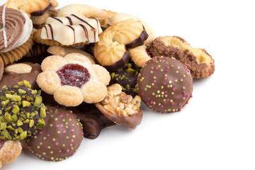 Verschiedene Weihnachtsplätzchen