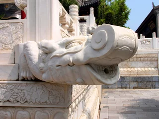 Nahtlose Fototapete Airtex Xian Wildganspagode in Xi'an  © André Franke