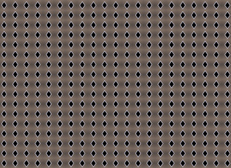 Black rhombuses on grey background pattern