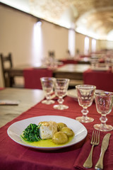 cod fish with potatoes