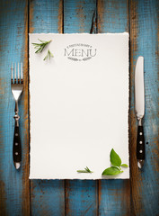 art Cafe menu restaurant brochure. Food design template - obrazy, fototapety, plakaty