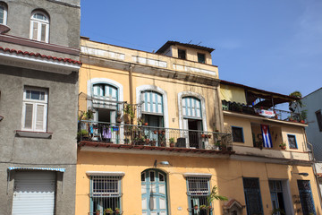 Fototapeta na wymiar Cuban street