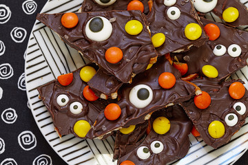 Salted Halloween Monster Bark