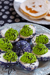 Deviled eggs for Halloween