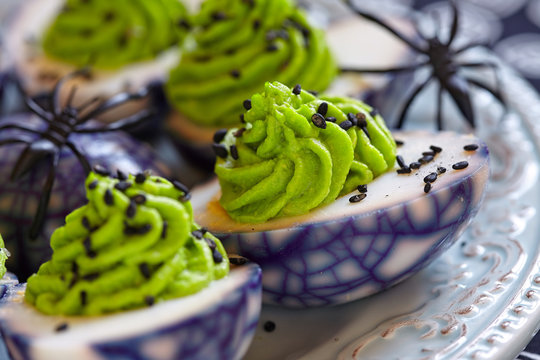 Deviled Eggs For Halloween