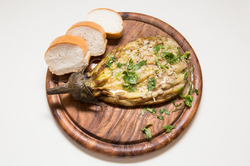 Eggplant with tahini