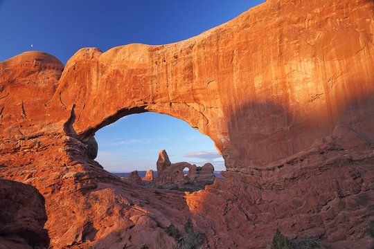 Turrent Arch in Arches National Park
