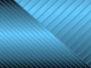 Fototapeta premium Niebieskie ukośne paski