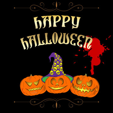 Ready design invitations Halloween Sticker