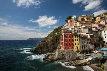 Fototapeta na wymiar Cinque Terre - Riomaggiore