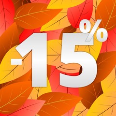 Jesień 15%