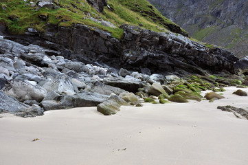 Norwegian nature / There are mountains plunging into the sea from hundreds of metres, fjords, tall mountain peaks, northern lights and midnight sun.