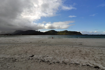 Norwegian nature / There are mountains plunging into the sea from hundreds of metres, fjords, tall...