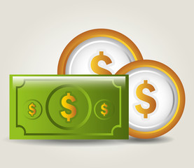 Money and Business design.