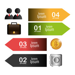 Money and Business design.