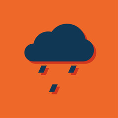 icon of rain