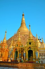 Naklejka premium Shwedagon pagoda Myanmar