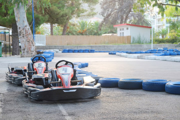 The image of a go-karts
