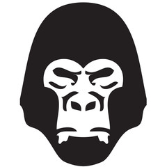 Monkey symbol of Christmas and New Year - vector