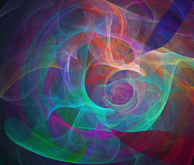 Abstract fractal background