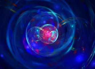 Abstract fractal background