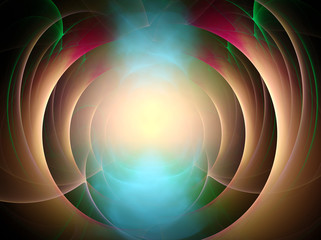 Abstract fractal background