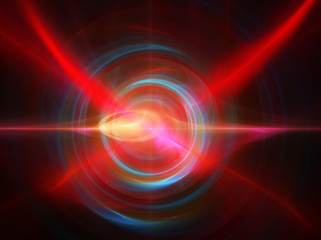 Abstract fractal background