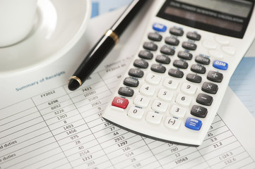 Fototapeta premium Accounting