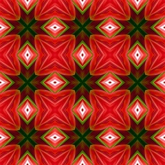 Kaleidoscopic mosaic seamless texture or background