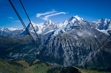 Mountains and cables