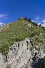 The famous Hehuan Mountain of Taiwan