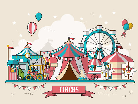 circus facilities scenery