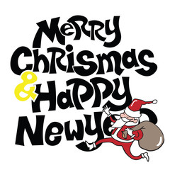 merry christmas and happy newyear Santa