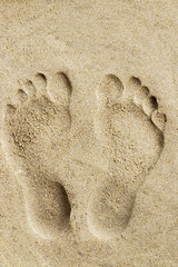 Footprints in the Sand