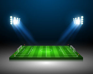 vector soccer field with scoreboard,vector © Es sarawuth