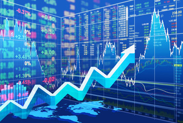 stock market concept