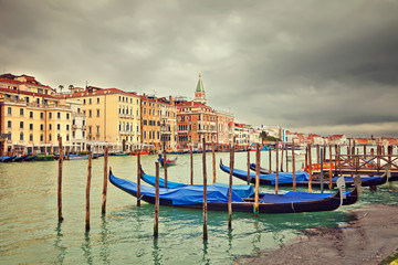Cloudy day in Venice