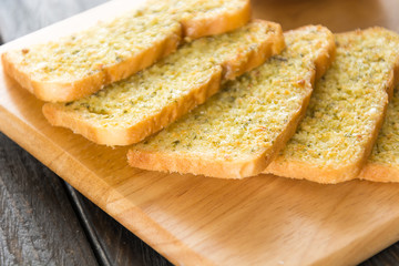 crispy bread garlic