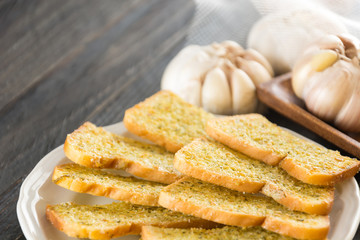crispy bread garlic