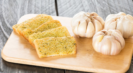 crispy bread garlic
