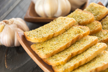 crispy bread garlic