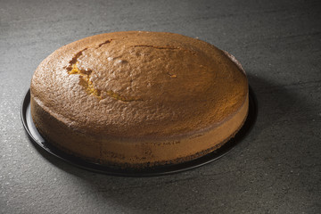 homemade cake on table